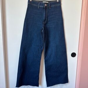 ZW MARINE STRAIGHT HIGH RISE JEANS - Dark Denim